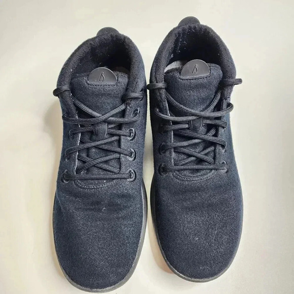 Allbirds WRUM Wool Runner Ups Mizzle Men\'s Size 11 Black High Top Shoes Sneakers